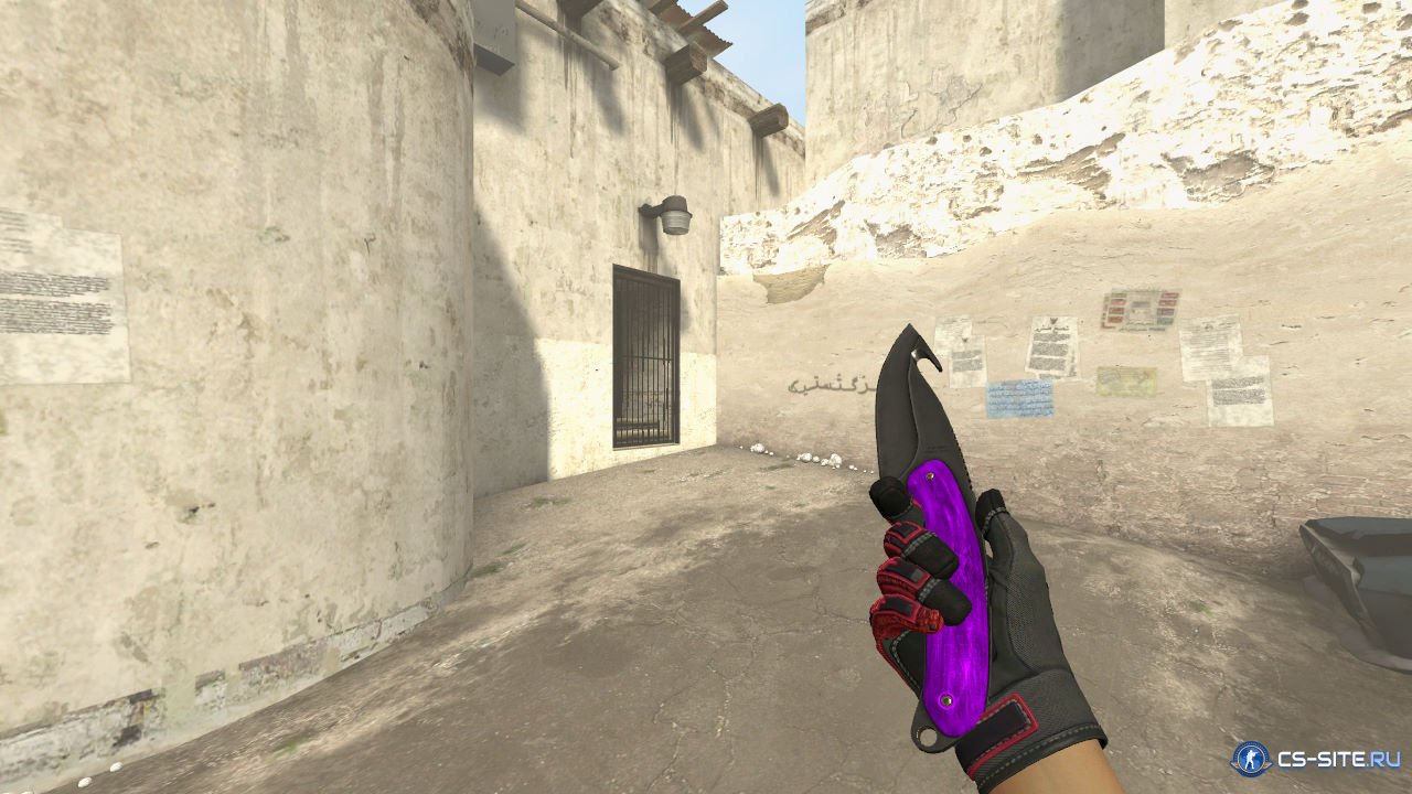 Модель ножа «Gut Knife | Ultraviolet» для CSS