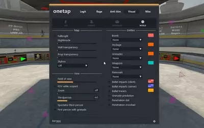 Чит OneTap для CS2 + конфиг
