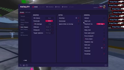 Чит Fatality для CS2