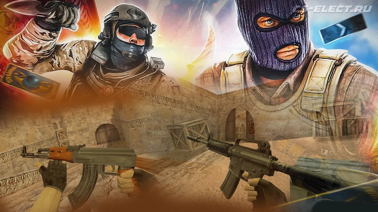 CS 1.6 с осмотром оружия