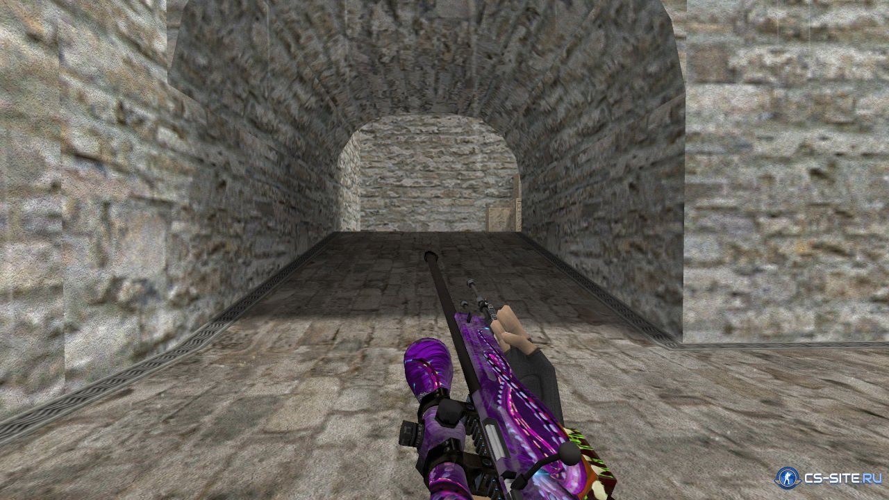Модель HD AWP «Wrath Of Poseidon» для CS 1.6