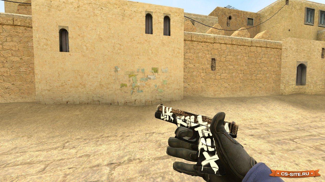 Модель Glock18 «Wasteland Rebel» для CSS