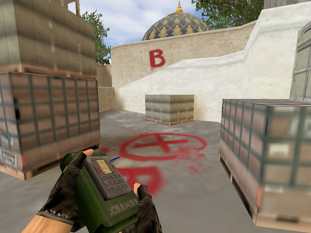 Модель бомбы "Удар ножом" для КС 1.6