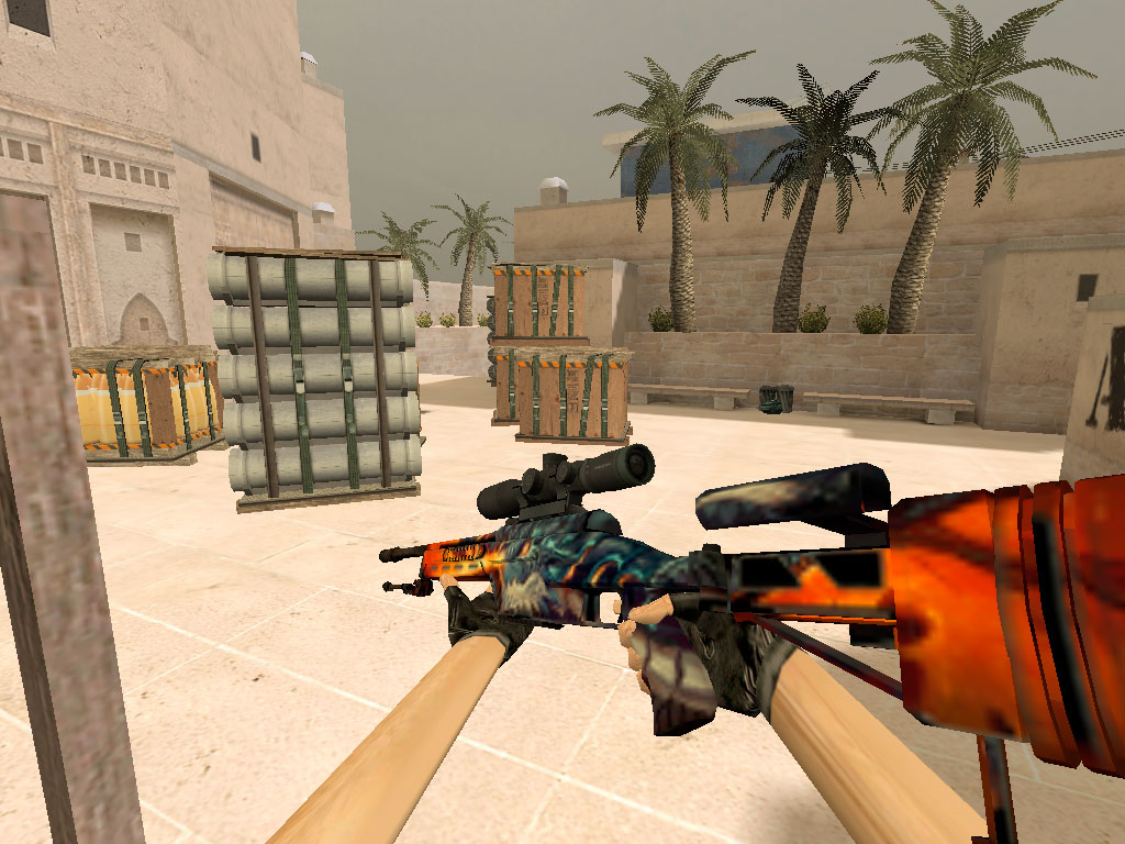 Модель SSG-08 "Пламя дракона" для КС 1.6