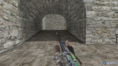 Модель HD AWP «Train Graffiti»