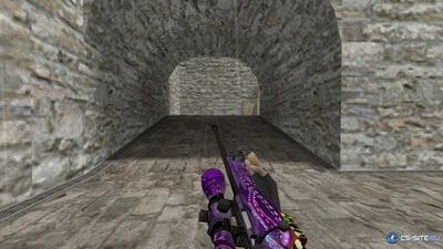 Модель HD AWP «Wrath Of Poseidon» для CS 1.6