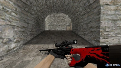 Модель HD AWP «Skull Counter» для CS 1.6