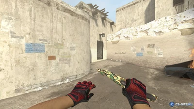 Модель ножа «Gut Knife | Forest Camouflage» для CSS