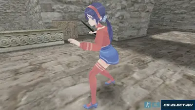 Модель героя Mita