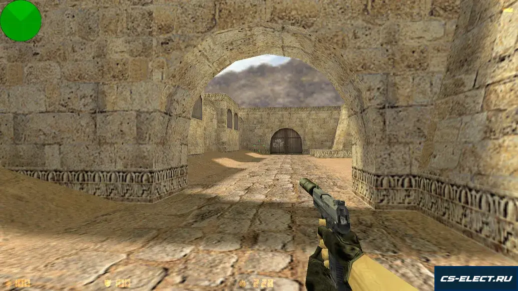 CS 1.6 с вытянутыми руками