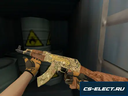 Модель AK-47 Panthera onca для CS 1.6