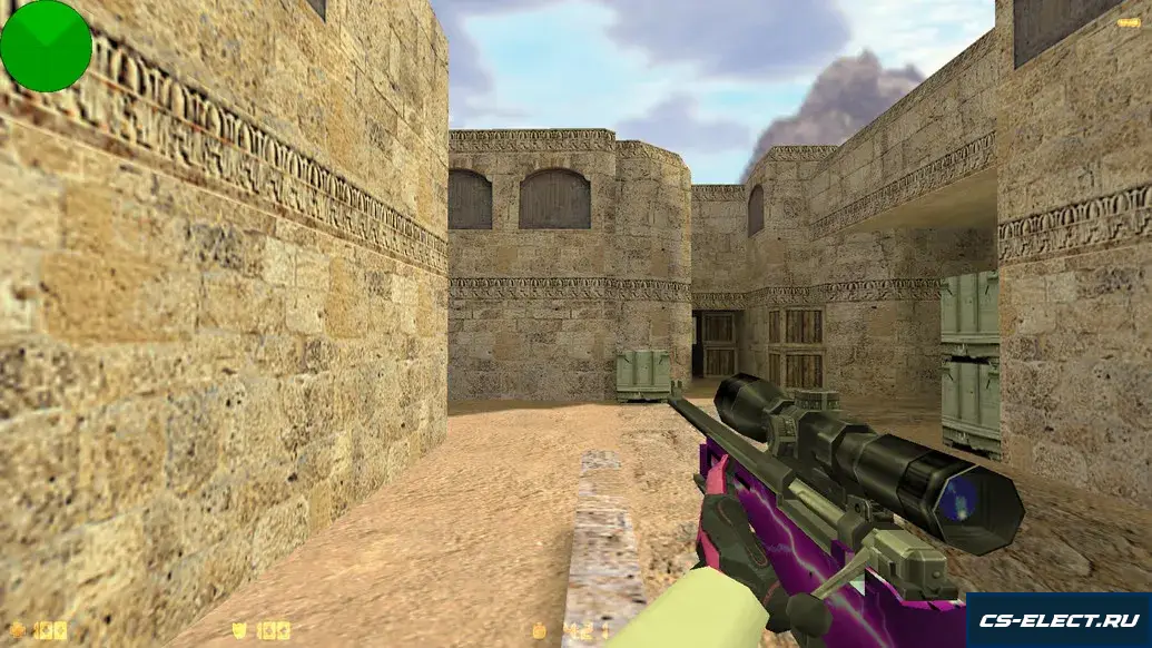 CS 1.6 с вытянутыми руками