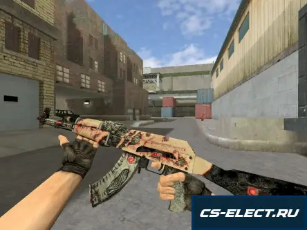 Модель AK-47 Расплата для CS 1.6