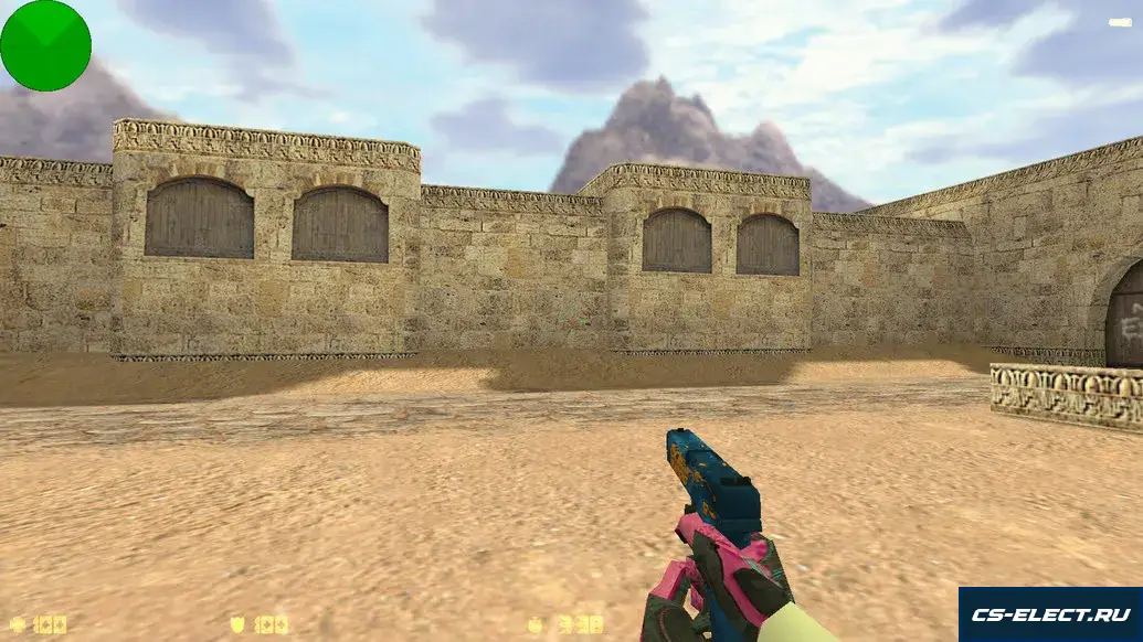 CS 1.6 с вытянутыми руками