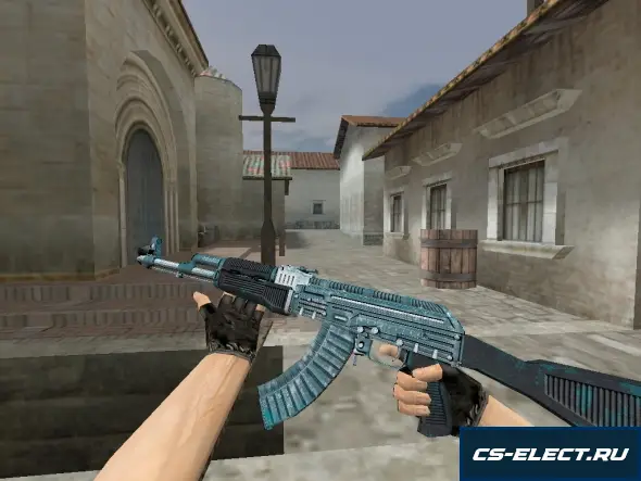 Модель AK-47 Старлайн контейнер для CS 1.6
