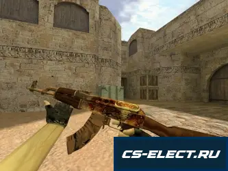 Модель АК-47 Разбойник для CS 1.6