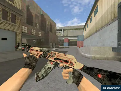 Модель AK-47 Расплата для CS 1.6