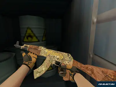 Модель AK-47 Panthera onca для CS 1.6