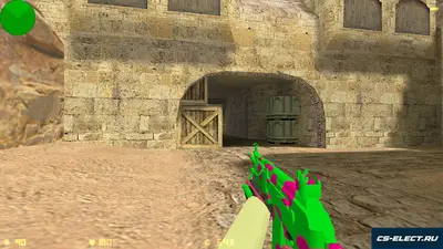 CS 1.6 с вытянутыми руками