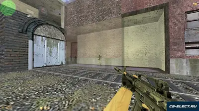 CS 1.6 с прозрачными стенами для прострелов