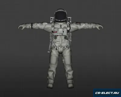 Скачать модель «Космонавт» для CS 1.6