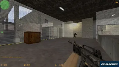 CS 1.6 с прозрачными стенами для прострелов