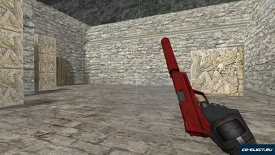 Модель HD USP «Crimson Web» для CS 1.6