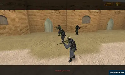 CS 1.6 с прицелом на AWP
