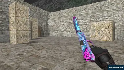 Модель HD USP «Pink Moster» для CS 1.6