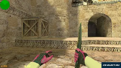 CS 1.6 с вытянутыми руками