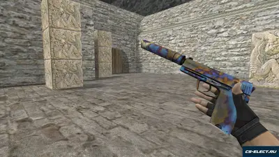 Скачать модель HD USP «Case Hardened» для CS 1.6