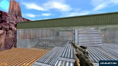 CS 1.6 с прозрачными стенами для прострелов