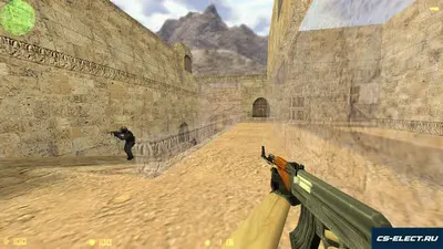 CS 1.6 с прозрачными стенами для прострелов