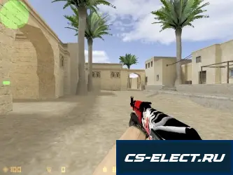 Модель АК-47 Коллекция 893 для CS 1.6