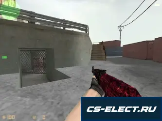 Модель AK-47 Армагеддон для CS 1.6