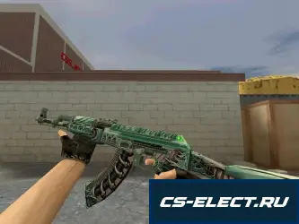 Модель АК-47 Ксеноморф для CS 1.6