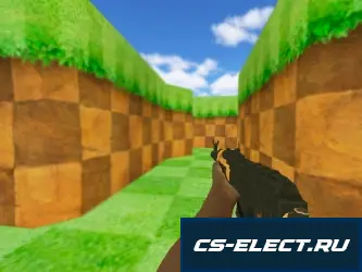 Модель AK-47 Rust для CS 1.6