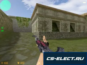 Модель AK-47 Неглубокая могила для CS 1.6