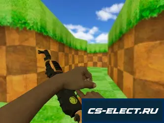 Модель AK-47 Rust для CS 1.6