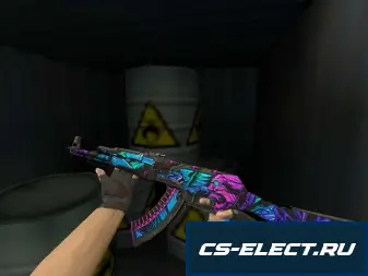 Модель AK-47 Демон для CS 1.6