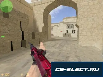 Модель АК-47 Банши для CS 1.6