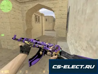 Модель АК-47 Ганеша для CS 1.6