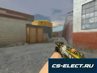 Модель AK-47 Skulliosis для CS 1.6