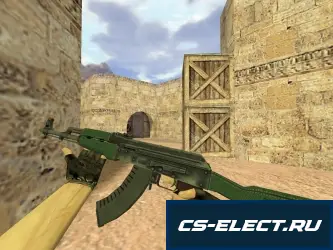 Модель АК-47 Первый класс для CS 1.6