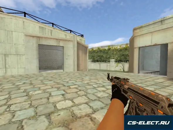 Модель AK-47 Mass Driver для CS 1.6