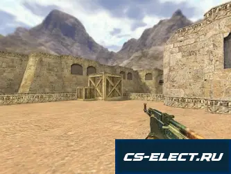 Модель АК-47 Галактика для CS 1.6