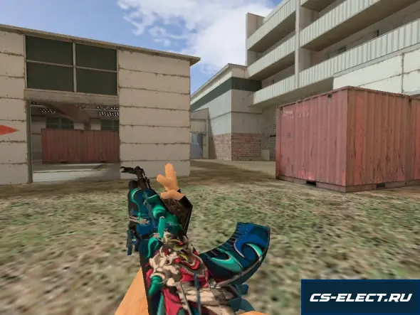 Модель AK-47 Nightmare для CS 1.6