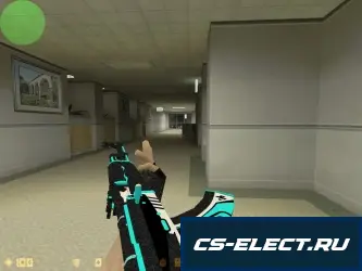 Модель АК-47 Монарх для CS 1.6