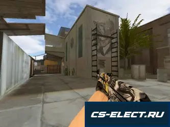 Модель AK-47 Firewalker для CS 1.6