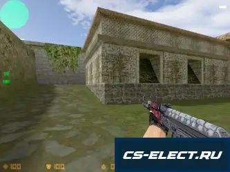 Модель AK-47 Неглубокая могила для CS 1.6